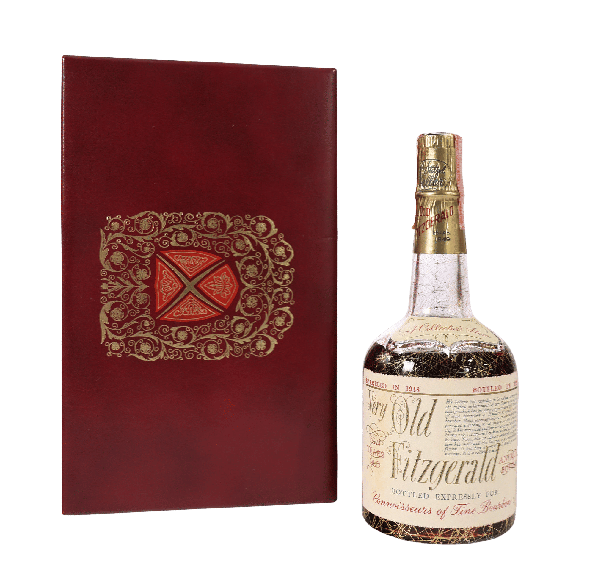 s*e様 Very Old Fitzgerald 10 Years Old Old Fitzgerald 10yr Bottled in Bond Bourbon 1948-1959 | Whiskey Source